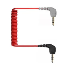 3.5mm TRS to TRRS Microphone Patch Cable Mic Cord Compatible with iPhone,... 