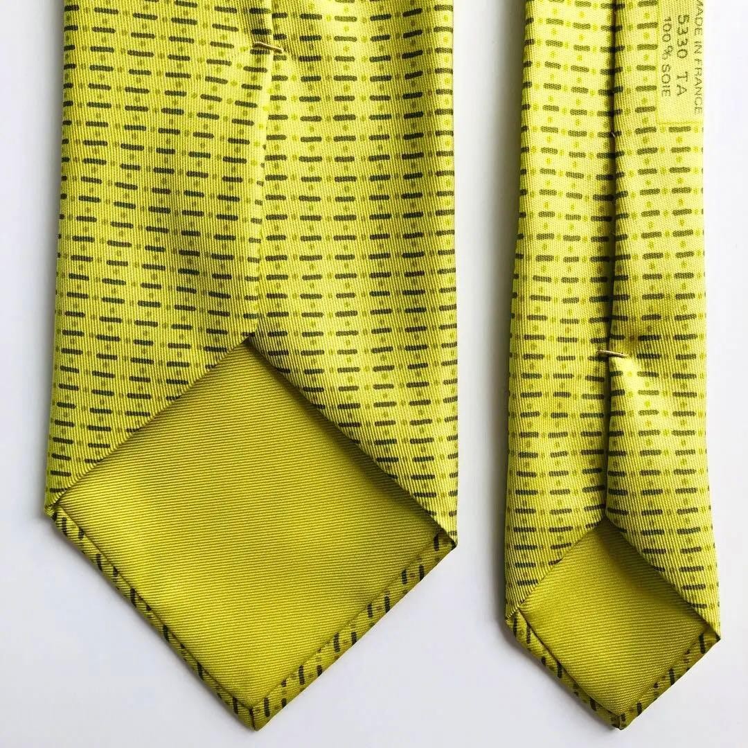 HERMES Tie with polka dot pattern - image 5