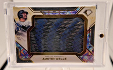 2025 Topps Diamond Icons Austin Wells Preeminent Pieces Relic /10 GameUsed Cleat