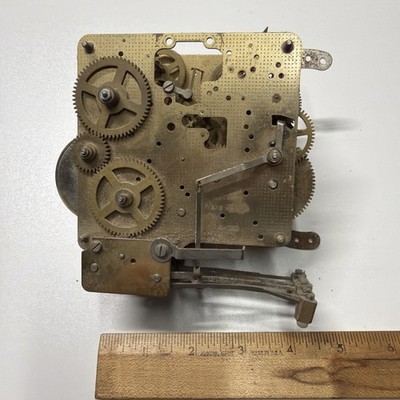 Vintage Hamilton Wall Clock w/ Franz Hermle Movement 340-020A PARTS
