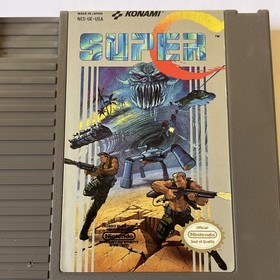 Super C (Nintendo Entertainment System NES, 1990) Cartridge - Authentic & Tested