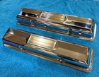 327 SBC Chrome Valve Covers Small Block Chevy 350  GM Stamped Steel