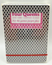 1 Pink Deck FOUR QUEENS Las Vegas Casino Playing Cards by Aristocrat