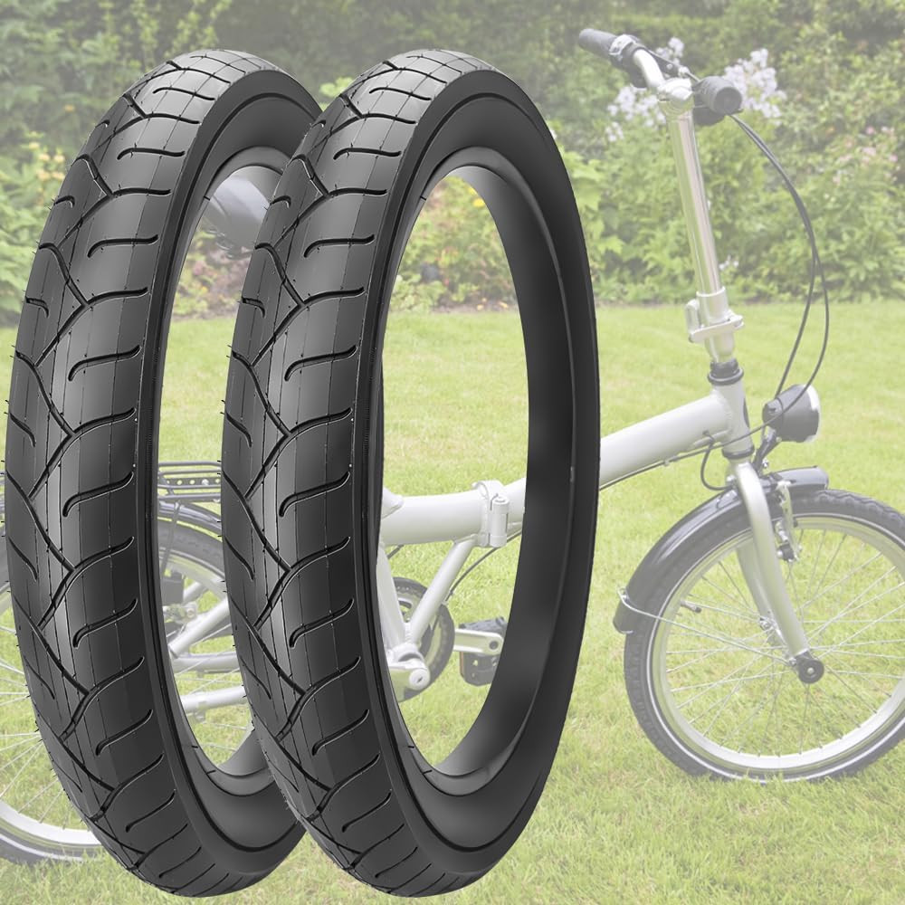 20" Fat Bike Tires & 32mm Schrader Tubes for Urban, Mountain & Beach Bikes