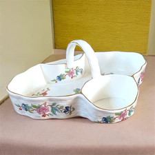 Aynsley Pembroke Bone China Strawberry Basket