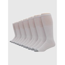 Men's Double Tough Durability over-The-Calf Tube Socks, 12-pack