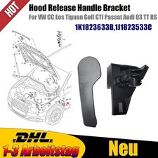 Motorhauben Entriegeln Griff &Halterung für VW Passat Golf 1K1823633B 1J1823533C