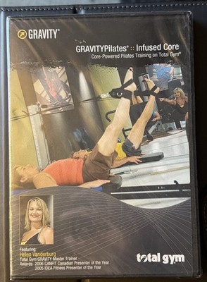 Total Gym Gravity Pilates Infused Core Workout DVD with Helen Vanderburg - New