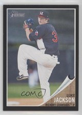 2011 Topps Heritage Minor League Edition Black Border 38/62 Luke Jackson n3t