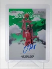 JAE'SEAN TATE 2025-26 TOPPS CHROME SKY-WRITE GREEN REFRACTOR AUTO /99 Q6383