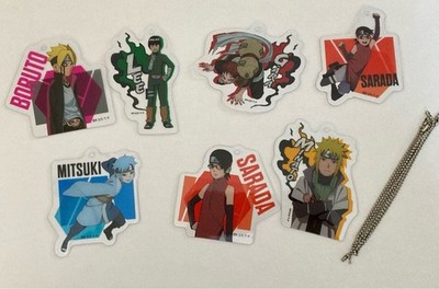 Schlüsselanhänger NARUTO BORUTO 7 Typen