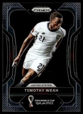 2022 Panini Prizm FIFA World Cup Qatar Timothy Weah USA #207