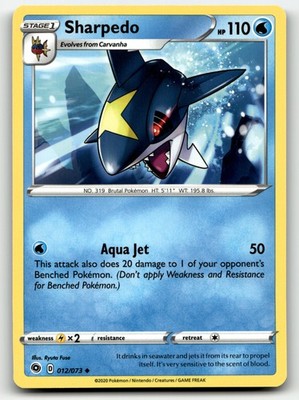 Sharpedo Champion's Path 12/73