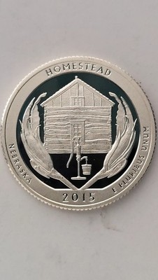 2015-S United States Proof Silver, America the Beautiful, Homestead (#2)