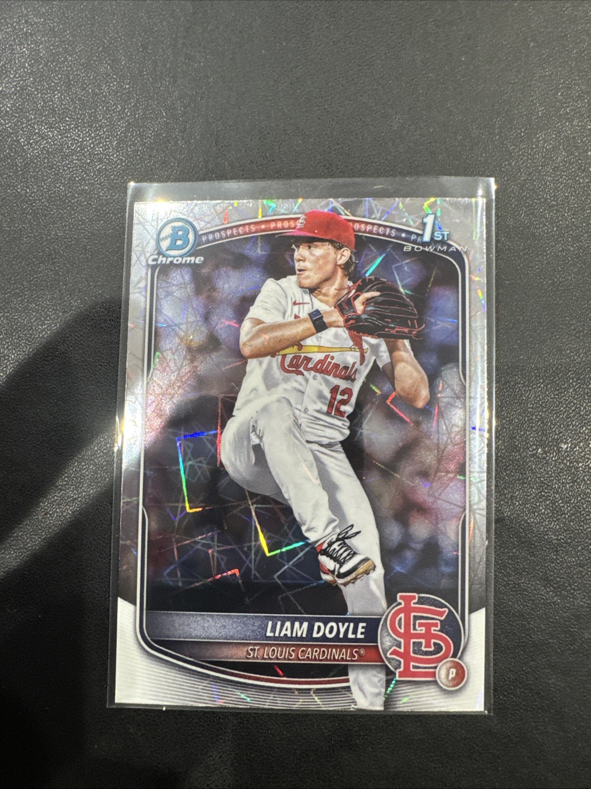 2025 BOWMAN DRAFT BDC-12 LIAM DOYLE CHROME-LAZER REFRACTOR