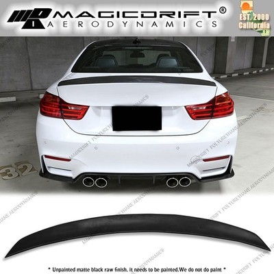 Fit For 15-20 BMW F82 M4 3D Style Rear Trunk Spoiler Wing Trunk Lid Lip Urethane