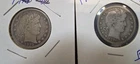 1915 and 1916 Barber Quarters, 90% Silver, High Grade Coins. REAL TREASURES!