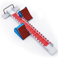 33 Inch Multi-Function Lightning Starting Block Sprinter Pedals 6 Angle Alumi...