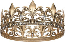 King Crown for Men,Gold Men'S Tiara Prince Diadem,Royal Medieval Cosplay Birt...