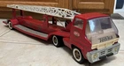 Vintage 1960's Tonka Gas Turbine Aerial Ladder T.F.D. Fire Truck - Pressed Steel