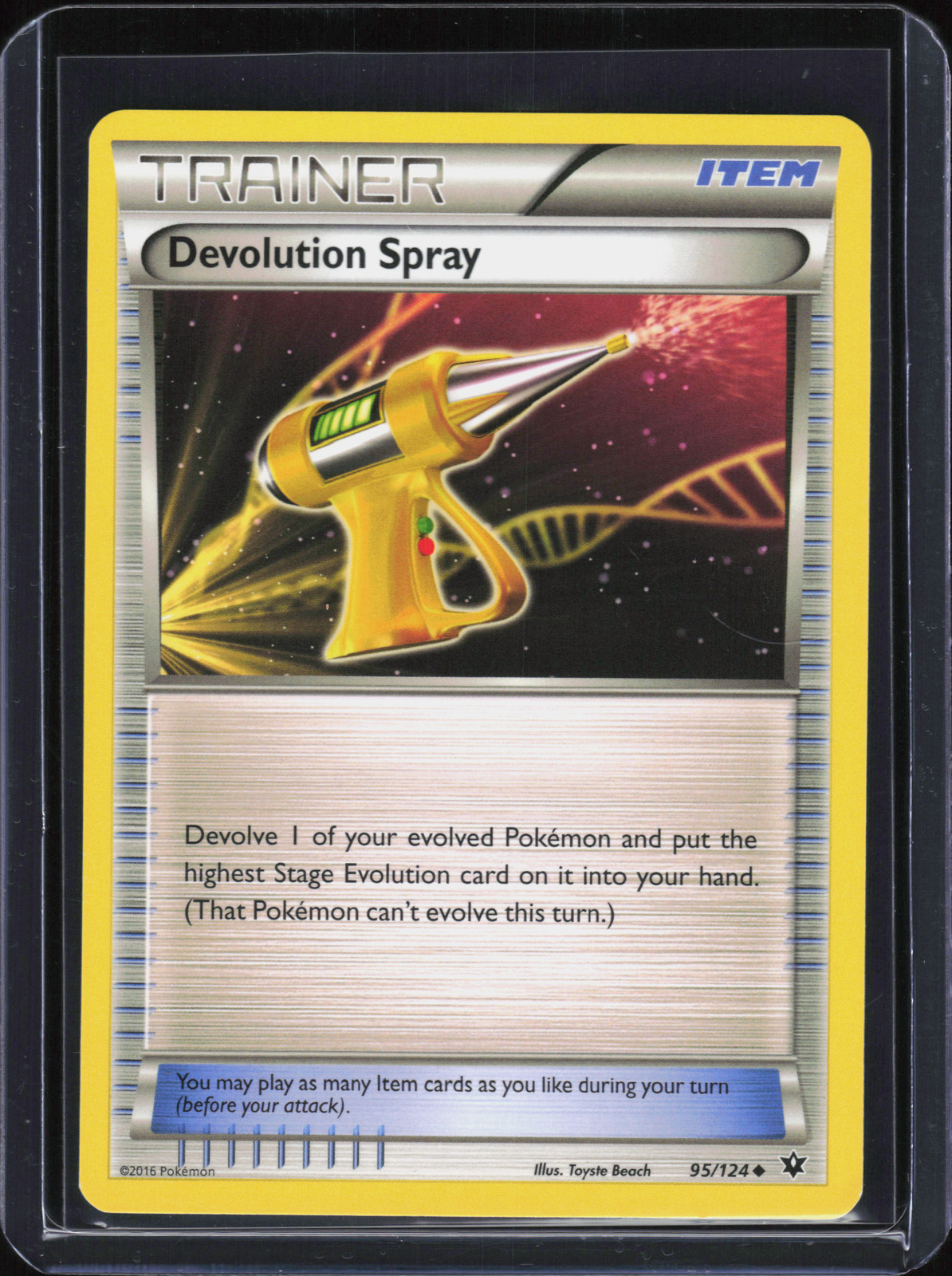 Pokemon XY Fates Collide #95/124 Trainer Devolution Spray Uncommon NMT
