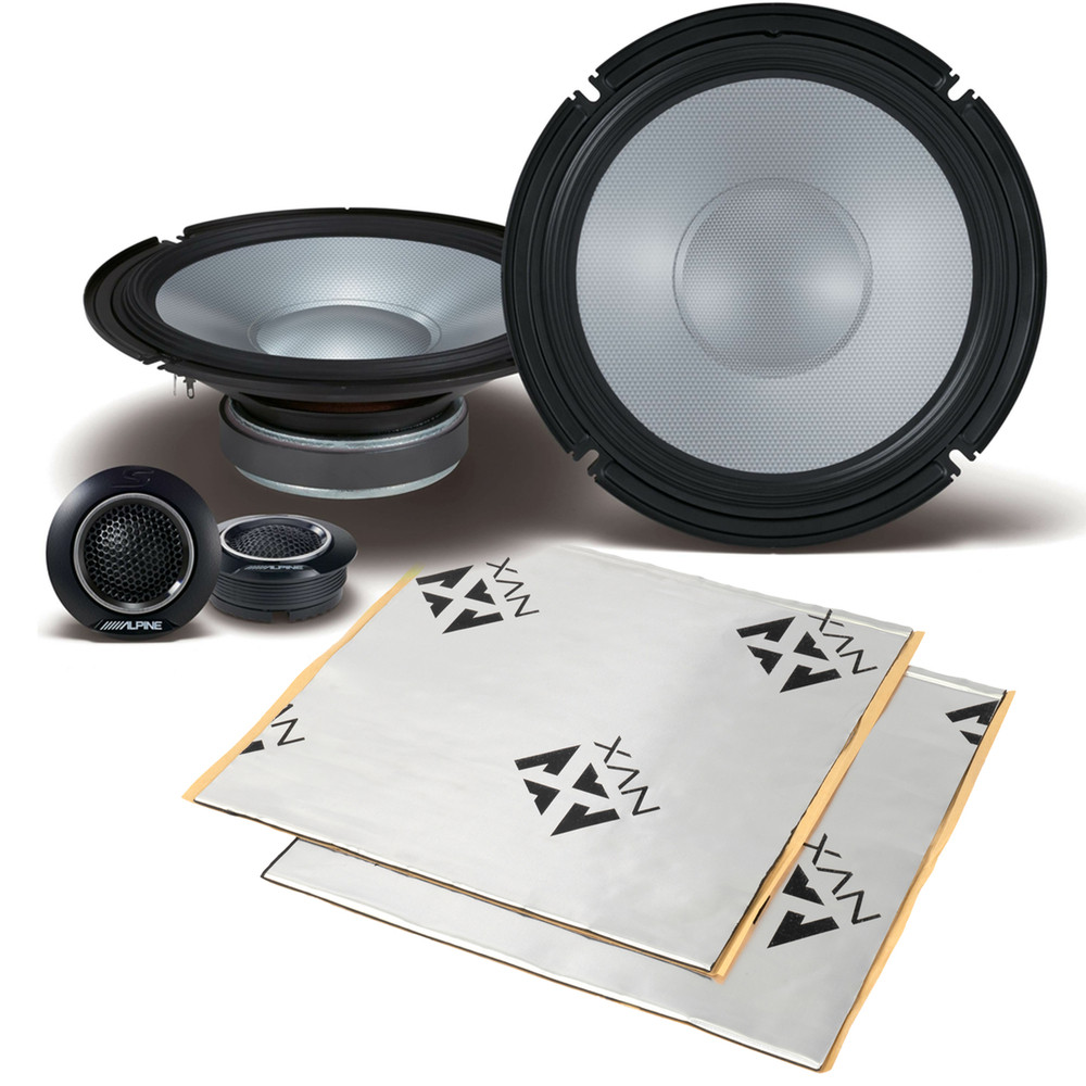 8-компонентный динамик Alpine S2-S80C мощностью 170 Вт RMS с демпфированием звука 3299000₽