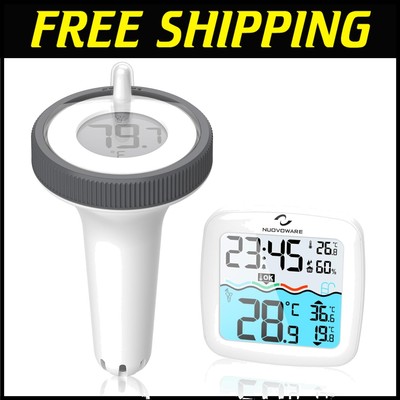 Multi-Channel Digital Pool Thermometer - Accurate, Waterproof & Battery Powered