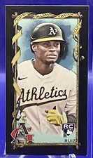 2021 Topps Allen & Ginter - Esteury Ruiz #112 Mini Black Bordered (RC)