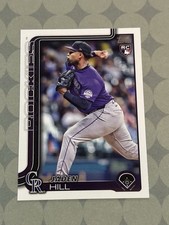 2025 Topps Series 2 Jaden Hill Rookie #556 Colorado Rockies RC (U)