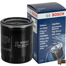 BOSCH Ölfilter mit Ölablassschraube für Nissan Micra IV K13 1.2 Juke F15 1.6