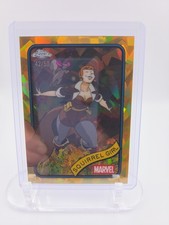 🔥 2025 Topps Chrome Marvel Sapphire #44 Squirrel Girl Gold Sapphire #'d 42/50🔥