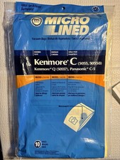 10 Sears Kenmore Type C Style 5055, 50558 50557 Panasonic C-5 Vacuum Bags