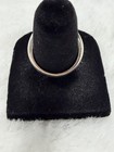 Vintage 925 Sterling Silver Turquoise Channel Inlay Band Ring Sz 7 MJ — photo 3