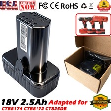 Tool Battery For Snap-On CTB8174 14.4V 2.5Ah CTB8172 CTC772 CT861DB CTR862