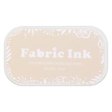Ink Pads for Stamps, 3.7x2.2 Inch Fabric Ink Pad, Sand Yellow