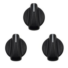 3pcs Ac Heater Switch Control Knob Compatible With Wrangler 1999-2006 Year For