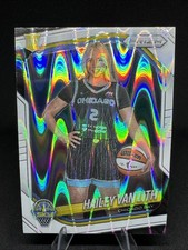 2025 Prizm WNBA White Seismic Hailey Van Lith #139 Rookie Variation