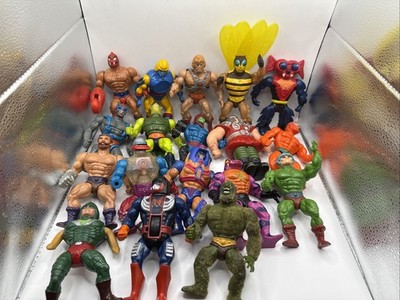 18 - Vintage MOTU 1980's He-Man Toys Huge Lot of Figures Some Accessories NICE 4