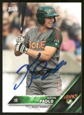 2016 Topps Pro Debut KEVIN PADLO Signed Card autograph RC rockies rays auto