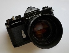 Pentax Spotmatic SP Black MODIFIED w/50mm F/1.4 Super Takumar