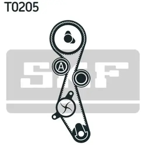 Fits SKF VKMA 03257 Timing belt set VKMA 03257 Timing set (belt+ sprocket) fits - Image 5