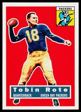 Tobin Rote, 1994 Topps Archives 1956, #55, Green Bay Packers,