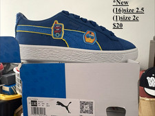 PUMA Suede Classic PAW Patrol Chase Low Top Suede Sneakers Blue 2.5C