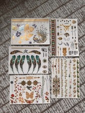 New Temporary Tattoo Stickers; Variety