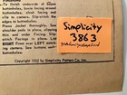 Simplicity 3863 Vintage Teen Age Blouse & Jacket Size 10 Bust 28 Cut — photo 3