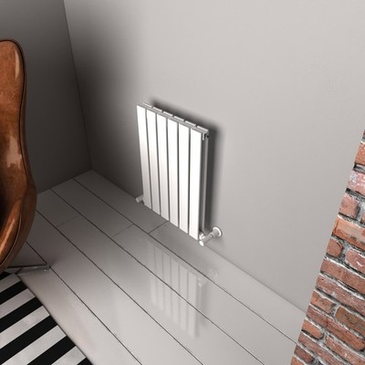 Carisa Plata Doppel Horizontal Weiß Design Heizkörper