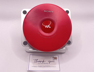 SONY D-EJ002 Walkman Portable CD Player Pink Operation Confirmed