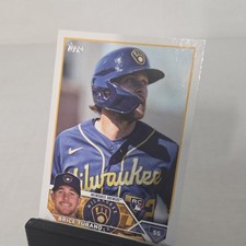 Topps 2023 Series 2 SSP Rookie Brice Turang #530 Milwaukee Brewers Rare
