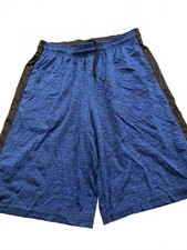 Reebok Athletic Boys Shorts XL Blue Black