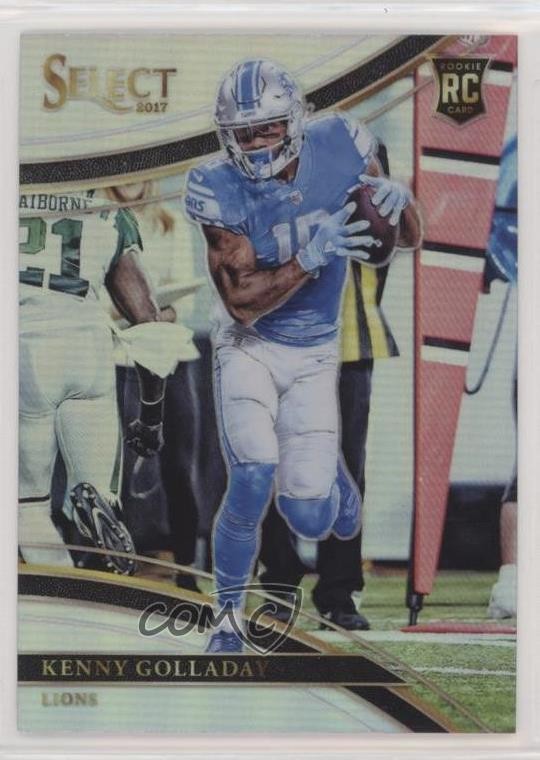 2017 Panini Select Field Level Silver Prizm Kenny Golladay #252 08xj